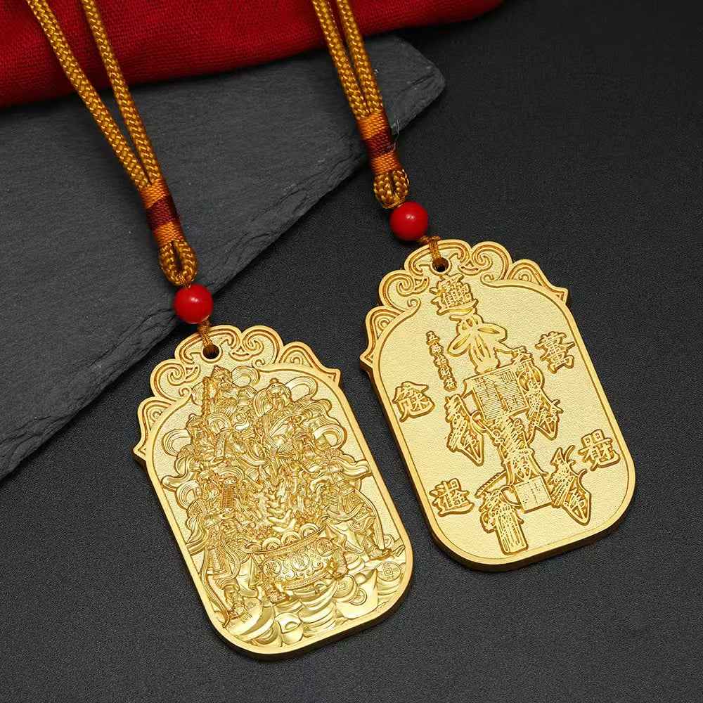 Five Paths Wealth God Command Talisman